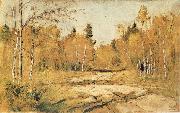 Levitan, Isaak The Sunshine of Autumn Spain oil painting artist